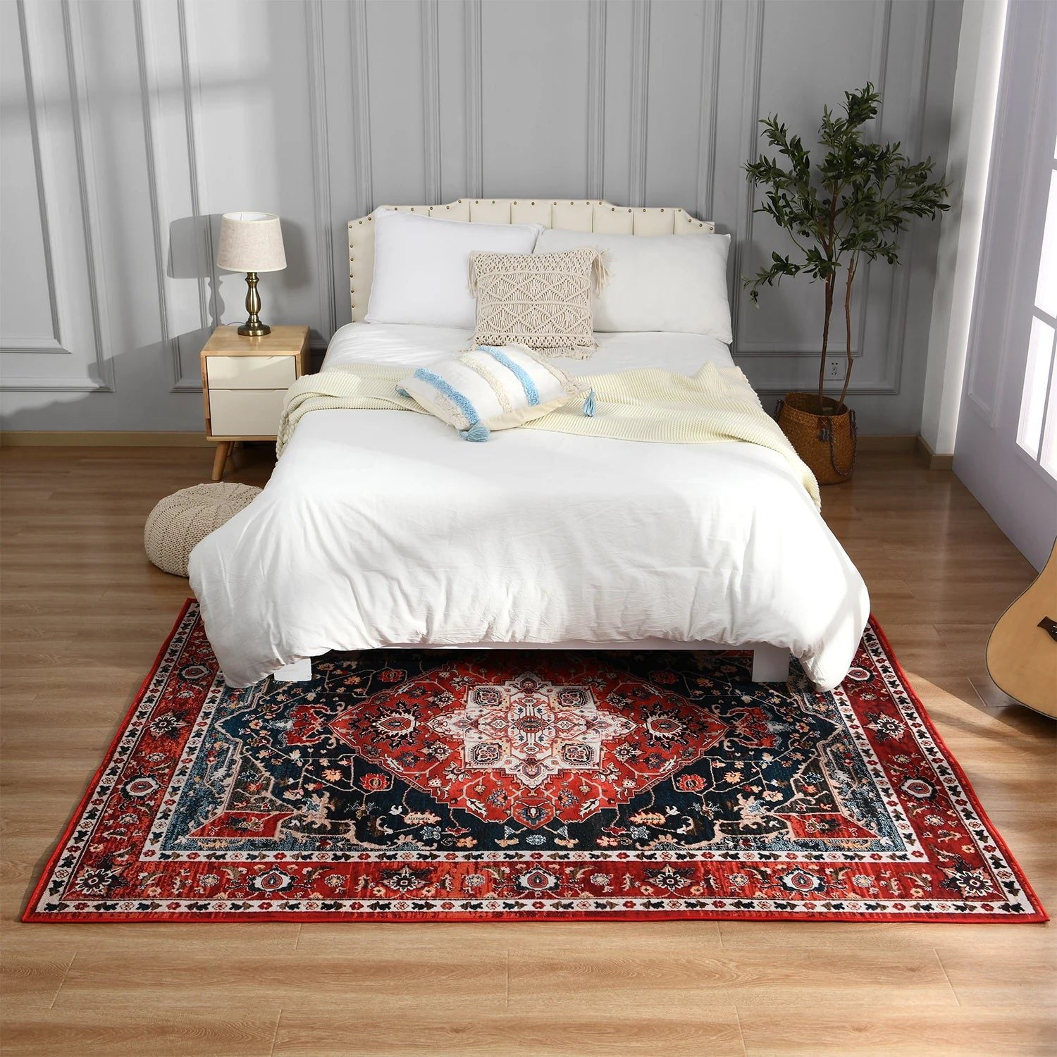 Vintage Turkish Persian Rugs for Living Room