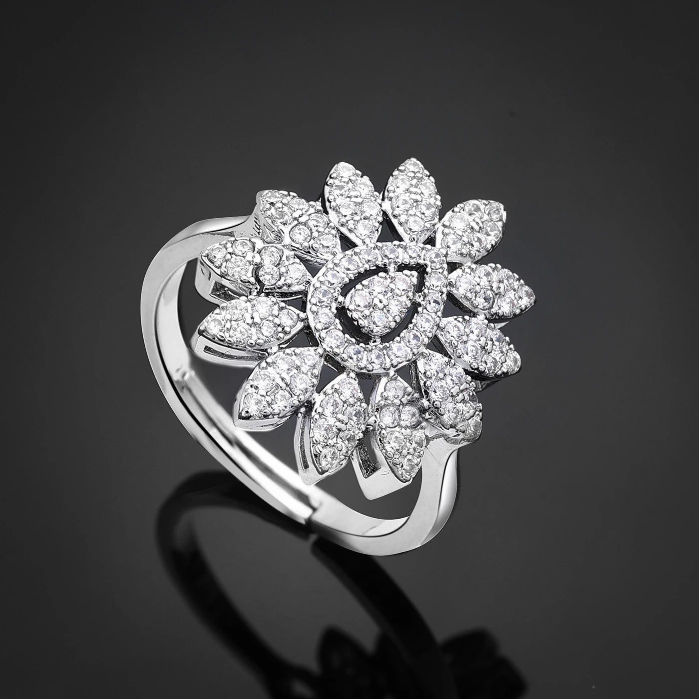 2024 Bridal Jewelry Set: Necklace, Bracelet, Zirconia