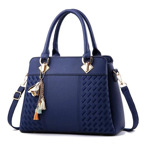 Stylish Women's Tassel PU Leather Handbags