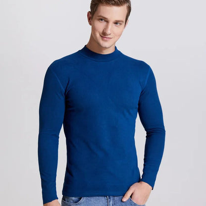 Men's Plus Velvet Thermal Long Sleeve T-shirt