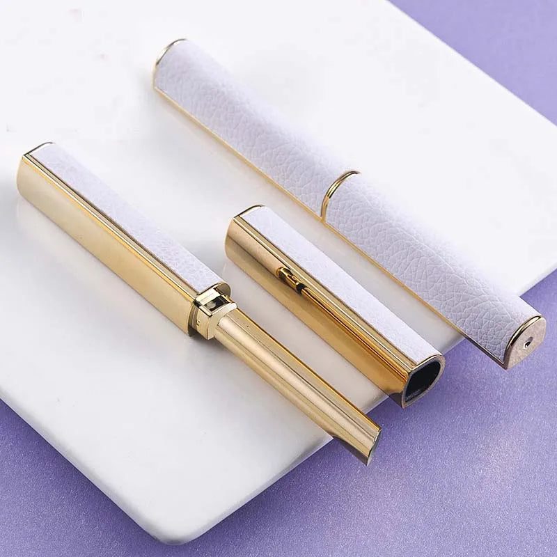 10pcs High-End White Lipstick Tube Containers