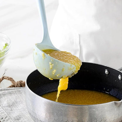 Blue Silicone Utensil Set for Effortless Cooking