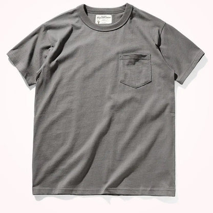 2024 Men's Retro Pocket T-Shirt Summer