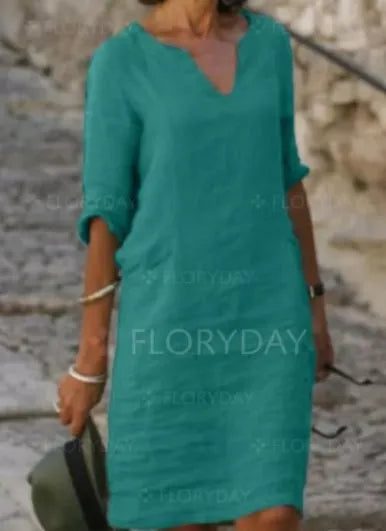 Vintage Cotton Mini Dress for Summer Style