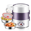 2L Electric Rice Cooker for Portable Meals