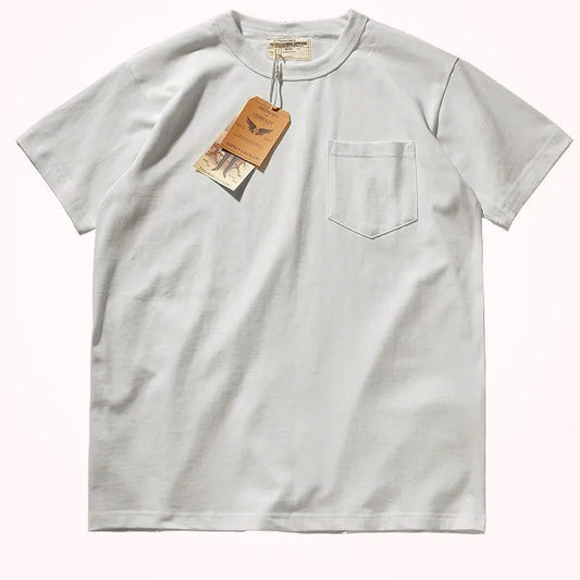 2024 Men's Retro Pocket T-Shirt Summer