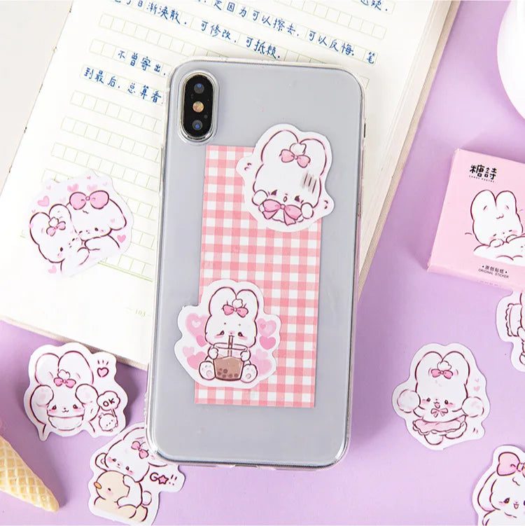 Cute Rabbit Kawaii Stickers for Scrapbooking