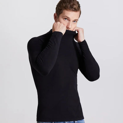 Men's Plus Velvet Thermal Long Sleeve T-shirt