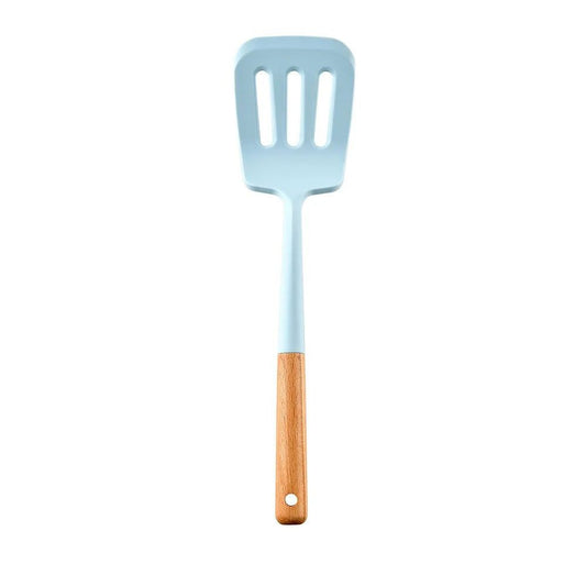 Blue Silicone Utensil Set for Effortless Cooking