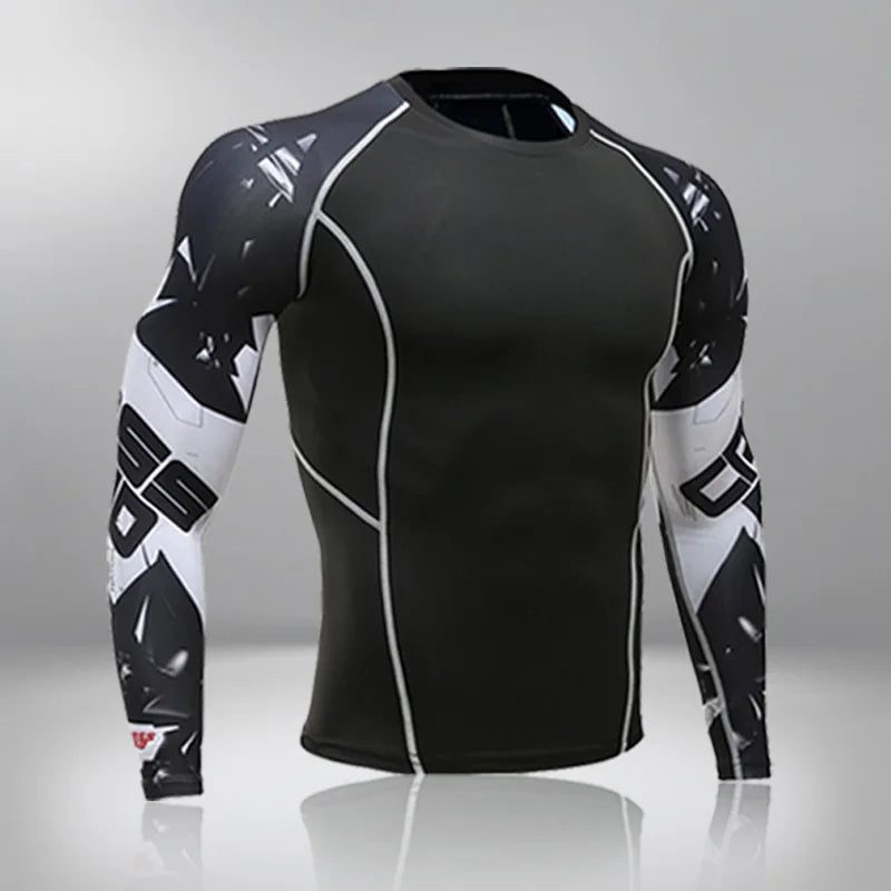 Men's Thermal T-Shirt for Outdoor Sports