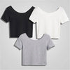 Trendy Women's Cropped T-Shirt for Summer