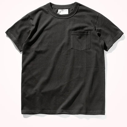 2024 Men's Retro Pocket T-Shirt Summer