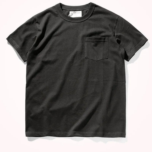 2024 Men's Retro Pocket T-Shirt Summer
