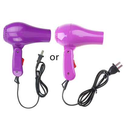Compact 850W Travel Hair Dryer, Foldable Blower