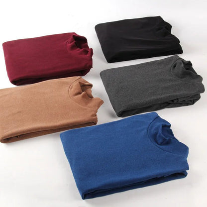 Men's Plus Velvet Thermal Long Sleeve T-shirt