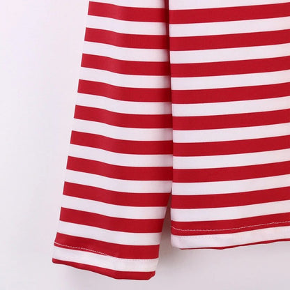 Casual Striped Long Sleeve T-Shirt for Women
