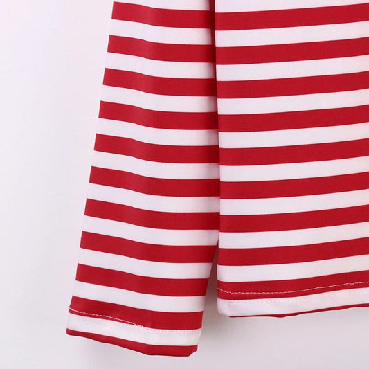 Casual Striped Long Sleeve T-Shirt for Women