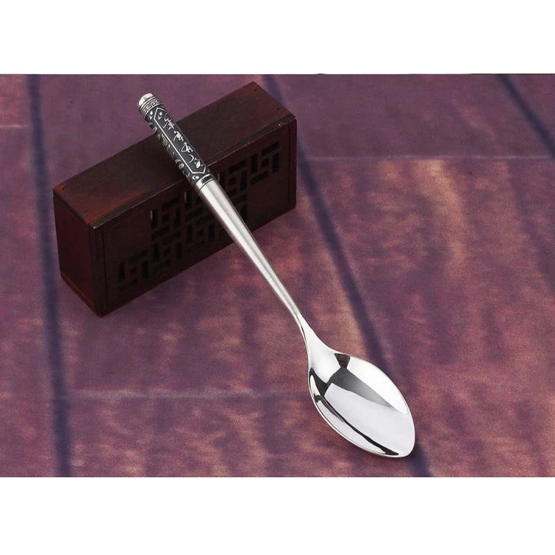 Elegant Sterling Silver Spoon for Stylish Dining