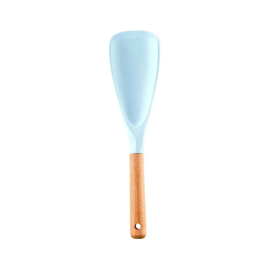 Blue Silicone Utensil Set for Effortless Cooking