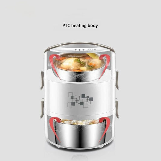 2L Electric Rice Cooker for Portable Meals