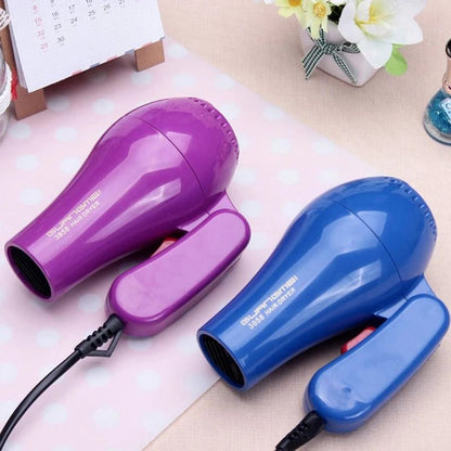 Compact 850W Travel Hair Dryer, Foldable Blower
