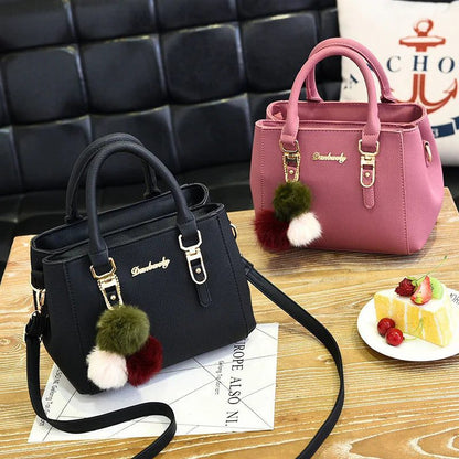 Stylish Large Capacity PU Leather Crossbody Bag