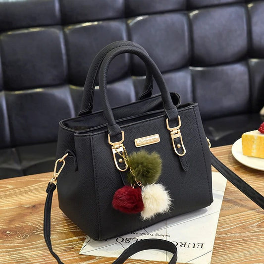 Stylish Large Capacity PU Leather Crossbody Bag