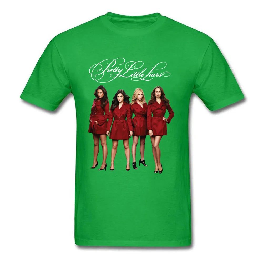 3D Characters Black T-Shirt for Men