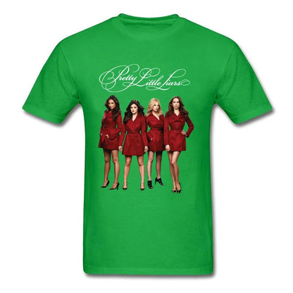 3D Characters Black T-Shirt for Men