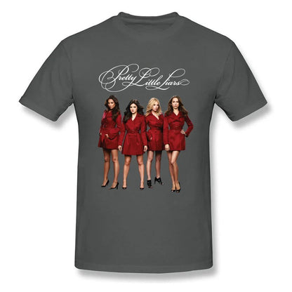 3D Characters Black T-Shirt for Men