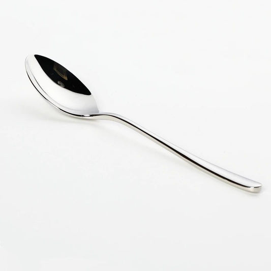 6-Piece Stainless Steel Silver Spoon Set