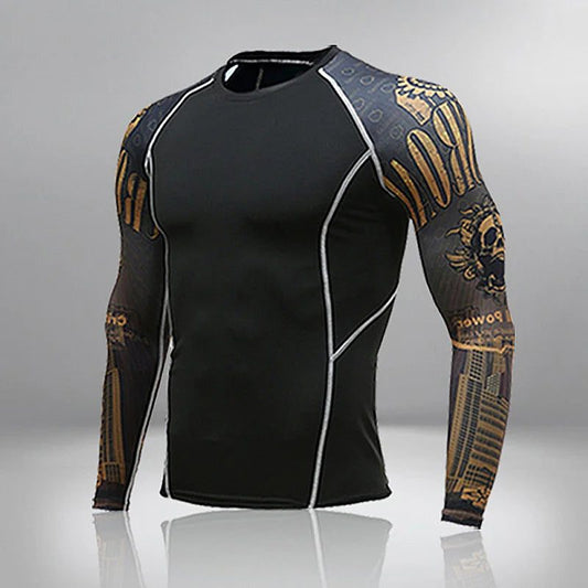 Men's Thermal T-Shirt for Outdoor Sports