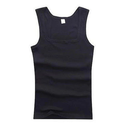 2024 Plus Size Men's Ribbed Tank Top