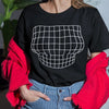 Funny 3D Printed Women's Optical Illusion T-Shirt