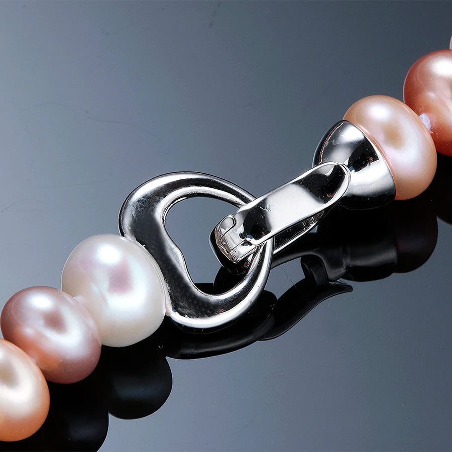Multi-Color Freshwater Pearl Necklace for Women