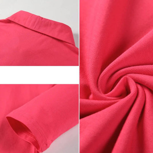 Trendy Long Sleeve Cotton T-Shirts for Women