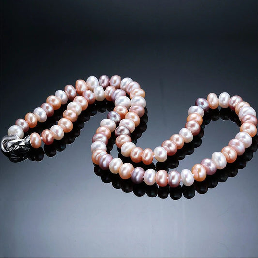 Multi-Color Freshwater Pearl Necklace for Women