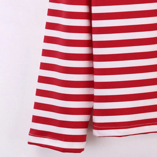 Casual Striped Long Sleeve T-Shirt for Women