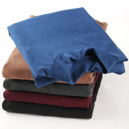 Men's Plus Velvet Thermal Long Sleeve T-shirt