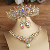 Gorgeous Crystal Bridal Jewelry Set for Weddings