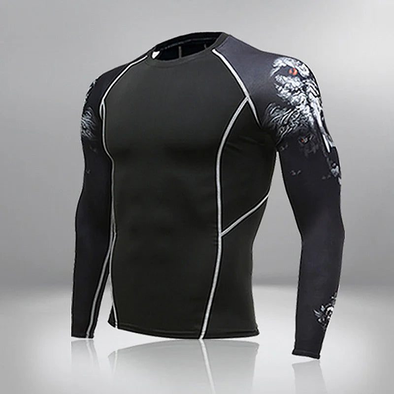 Men's Thermal T-Shirt for Outdoor Sports