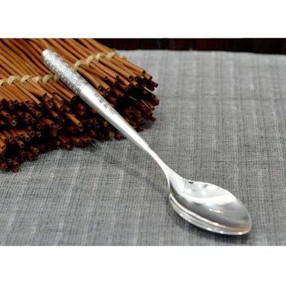 Elegant Sterling Silver Spoon for Stylish Dining