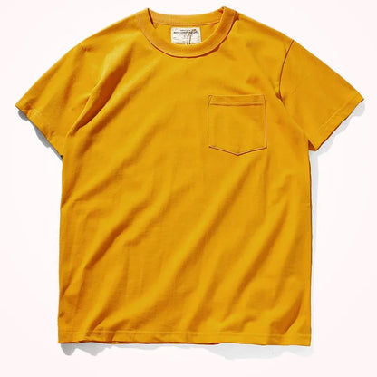 2024 Men's Retro Pocket T-Shirt Summer