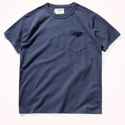 2024 Men's Retro Pocket T-Shirt Summer