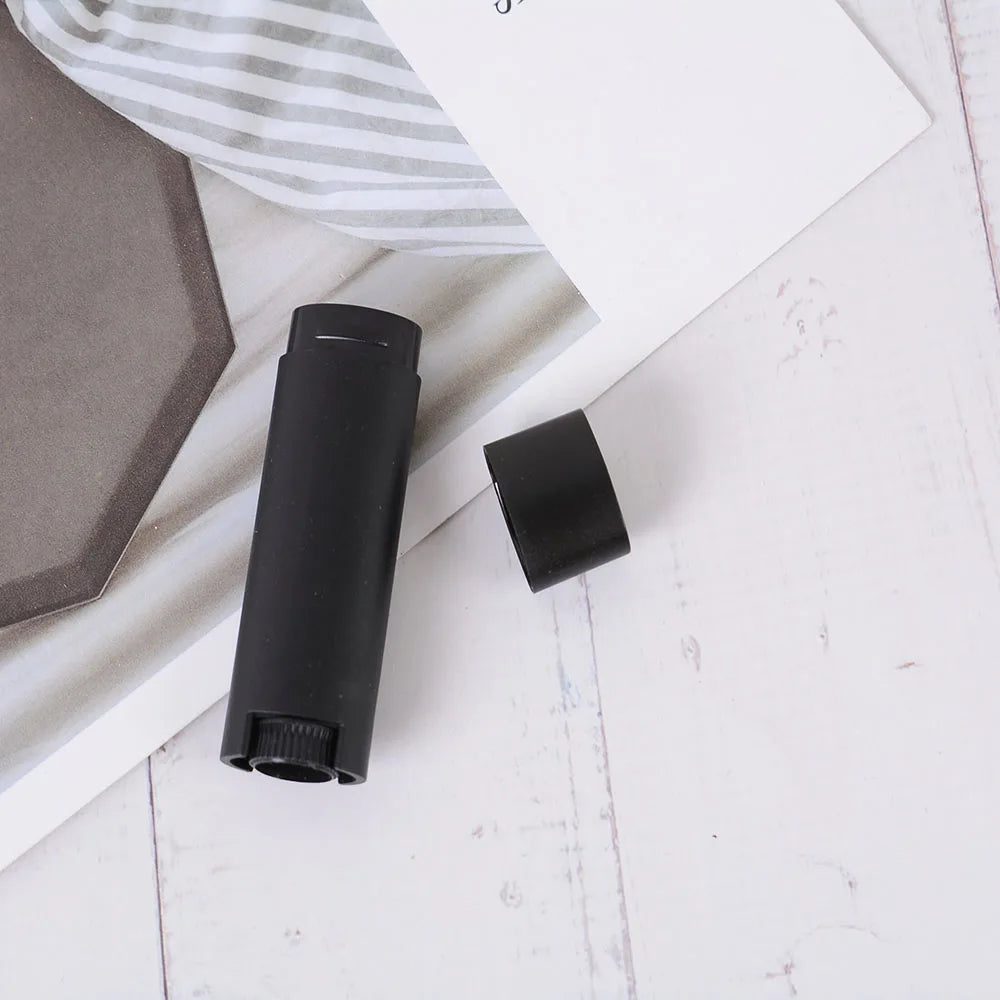 5PCS Refillable Oval Lipstick Tubes for DIY