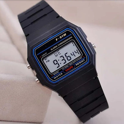 Unisex Vintage LED Digital Sports Wristwatch