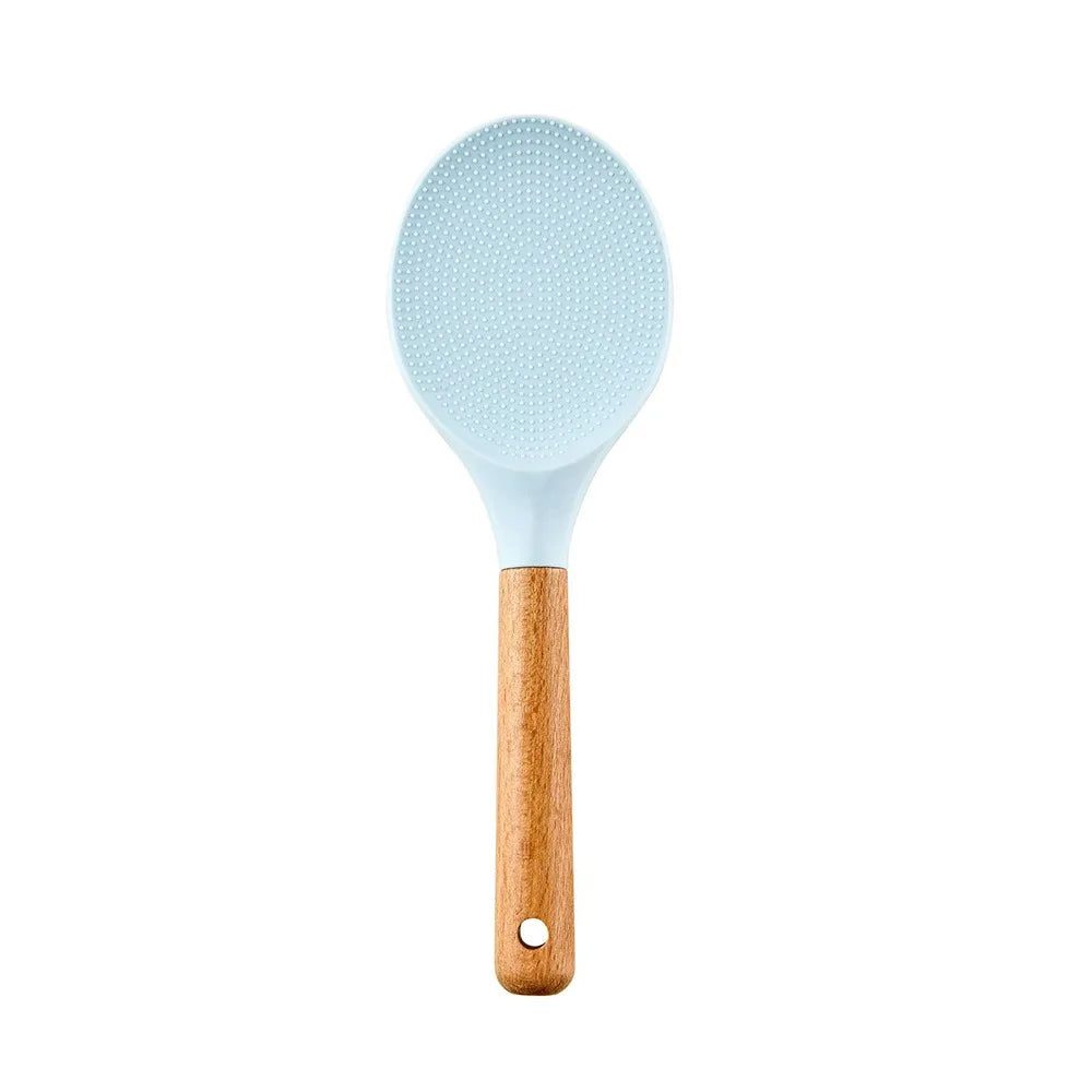 Blue Silicone Utensil Set for Effortless Cooking