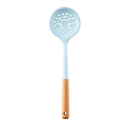 Blue Silicone Utensil Set for Effortless Cooking