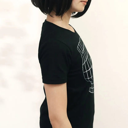 Funny 3D Printed Women's Optical Illusion T-Shirt