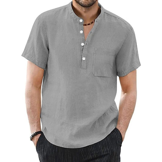 Men's Summer Short Sleeve Pocket T-Shirts